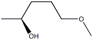 [S,(+)]-5-Methoxy-2-pentanol Structure