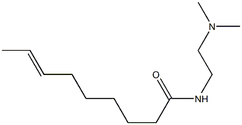 N-[2-(Dimethylamino)ethyl]-7-nonenamide Struktur