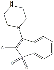 2-Chloro-3-(1-piperazinyl)benzo[b]thiophene 1,1-dioxide