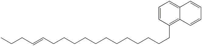 1-(13-Heptadecenyl)naphthalene,,结构式