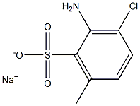 2-Amino-3-chloro-6-methylbenzenesulfonic acid sodium salt