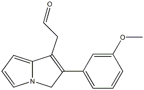 2-(3-Methoxyphenyl)-1-pyrrolizinoethanone Structure