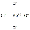モリブデン(V)トリクロリドオキシド 化学構造式