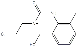 2-[3-(2-Chloroethyl)ureido]-3-methylbenzyl alcohol