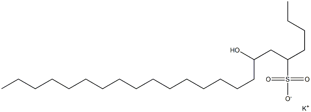  7-Hydroxytricosane-5-sulfonic acid potassium salt