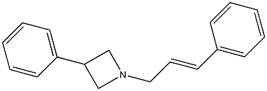 1-Cinnamyl-3-phenylazetidine