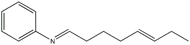 N-(5-Octen-1-ylidene)aniline