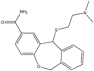 11-[[2-(Dimethylamino)ethyl]thio]-6,11-dihydrodibenz[b,e]oxepin-2-carboxamide