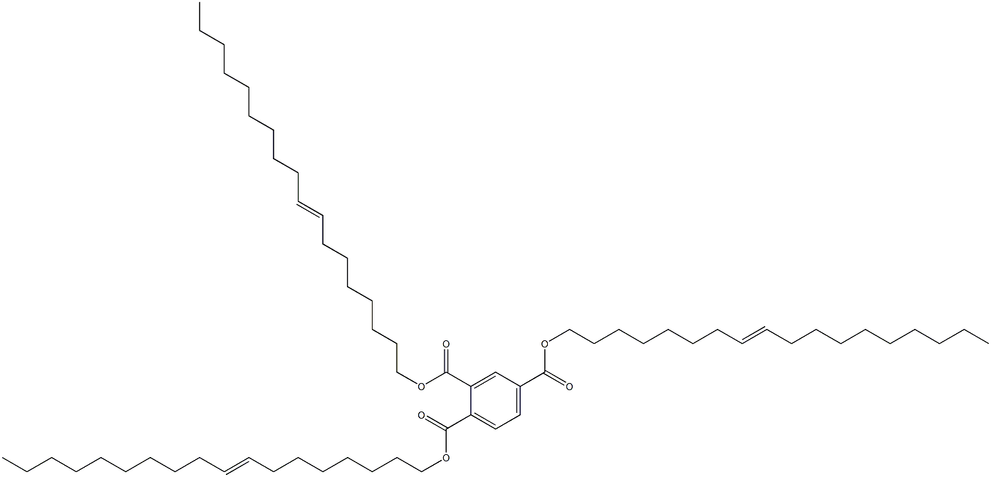 1,2,4-Benzenetricarboxylic acid tri(8-octadecenyl) ester,,结构式
