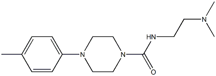 N-(2-Dimethylaminoethyl)-4-[4-methylphenyl]piperazine-1-carboxamide