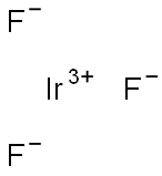 Iridium(III) trifluoride,,结构式