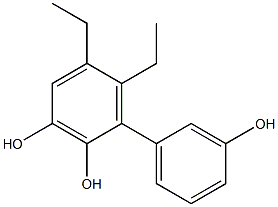  5,6-Diethyl-1,1'-biphenyl-2,3,3'-triol