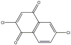 2,6-Dichloro-1,4-naphthoquinone 结构式