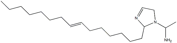 1-(1-Aminoethyl)-2-(7-pentadecenyl)-3-imidazoline Struktur