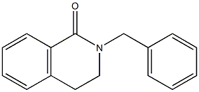 2-Benzyl-3,4-dihydroisoquinoline-1(2H)-one Structure