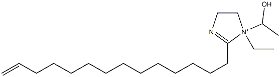 1-Ethyl-1-(1-hydroxyethyl)-2-(13-tetradecenyl)-2-imidazoline-1-ium
