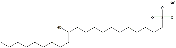  12-Hydroxyhenicosane-1-sulfonic acid sodium salt