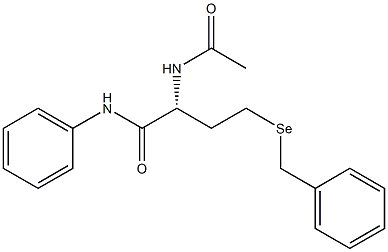 [R,(+)]-2-Acetylamino-4-(benzylseleno)-N-phenylbutyramide|