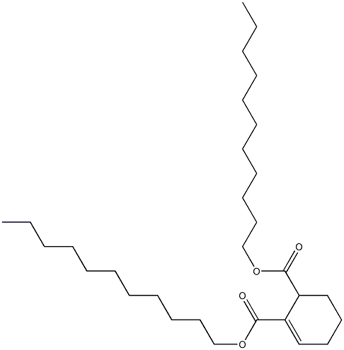 1-Cyclohexene-2,3-dicarboxylic acid diundecyl ester,,结构式