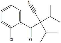 2-Isopropyl-2-(2-chlorobenzoyl)-3-methylbutanenitrile|