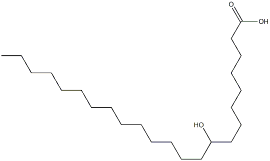 9-Hydroxytricosanoic acid,,结构式