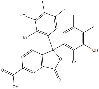 1,1-Bis(6-bromo-5-hydroxy-3,4-dimethylphenyl)-1,3-dihydro-3-oxoisobenzofuran-5-carboxylic acid