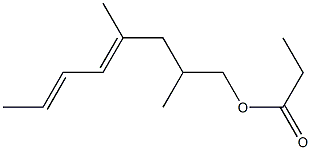  Propionic acid 2,4-dimethyl-4,6-octadienyl ester