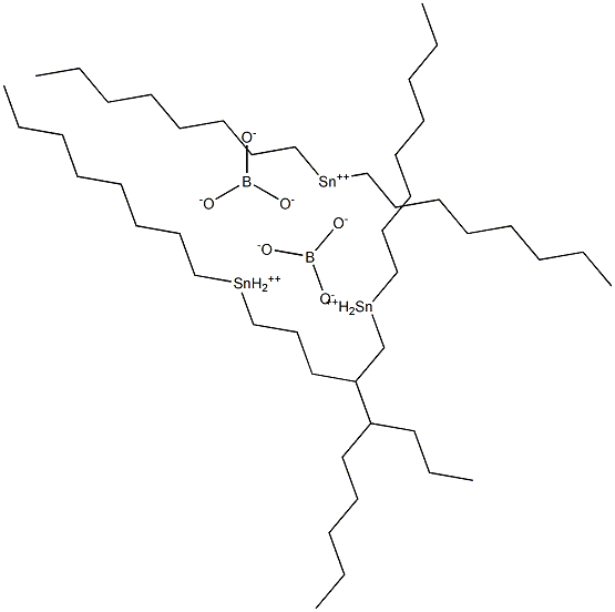 Boric acid dioctyltin(IV) salt