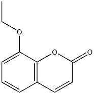 8-Ethoxycoumarin Struktur