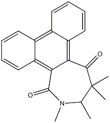 2-Methyl-2,3-dihydro-3-methyl-4-methyl-4-methyl-1H-phenanthro[9,10-c]azepine-1,5(4H)-dione|