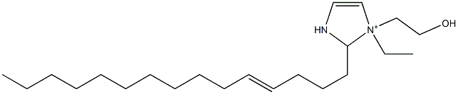 1-Ethyl-1-(2-hydroxyethyl)-2-(4-pentadecenyl)-4-imidazoline-1-ium