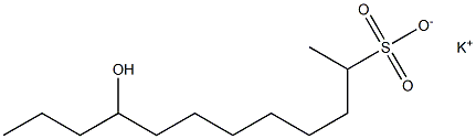 9-Hydroxydodecane-2-sulfonic acid potassium salt