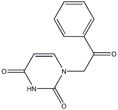 1-(2-Oxo-2-phenylethyl)uracil