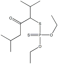 Dithiophosphoric acid O,O-diethyl S-(2,6-dimethyl-4-oxoheptan-3-yl) ester|