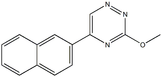 3-Methoxy-5-(2-naphtyl)-1,2,4-triazine