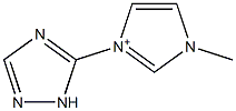 1-Methyl-3-(1H-1,2,4-triazol-5-yl)-1H-imidazol-3-ium