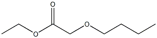 ブトキシ酢酸エチル 化学構造式