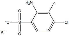 2-Amino-4-chloro-3-methylbenzenesulfonic acid potassium salt