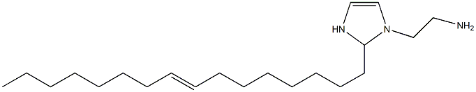 1-(2-Aminoethyl)-2-(8-hexadecenyl)-4-imidazoline 结构式