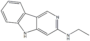 N-Ethyl-5H-pyrido[4,3-b]indol-3-amine Structure