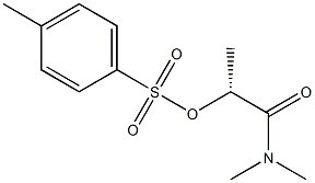 [R,(+)]-N,N-Dimethyl-2-[(p-tolylsulfonyl)oxy]propionamide Struktur