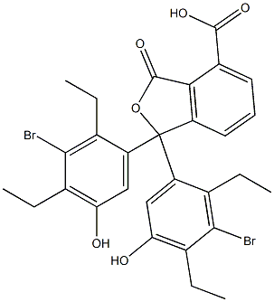 1,1-Bis(3-bromo-2,4-diethyl-5-hydroxyphenyl)-1,3-dihydro-3-oxoisobenzofuran-4-carboxylic acid|