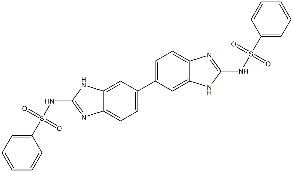 2,2'-Bis(phenylsulfonylamino)-6,6'-bi(1H-benzimidazole)