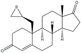 19-[(S)-Thiiran-2-yl]androst-4-ene-3,17-dione Structure