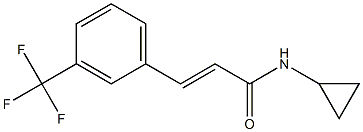 N-Cyclopropyl-m-trifluoromethylcinnamamide