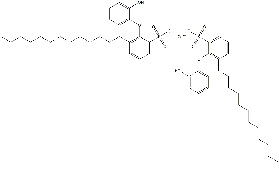Bis(2'-hydroxy-6-tridecyl[oxybisbenzene]-2-sulfonic acid)calcium salt