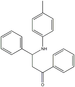 1,3-Diphenyl-3-(4-methylanilino)-1-propanone
