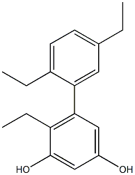 4-Ethyl-5-(2,5-diethylphenyl)benzene-1,3-diol
