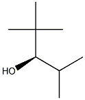 [R,(+)]-2,2,4-トリメチル-3-ペンタノール 化学構造式
