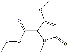  2,5-Dihydro-2-hydroxy-1-methyl-3-methoxy-5-oxo-1H-pyrrole-2-carboxylic acid methyl ester